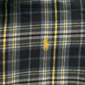 Plaid Ralph Lauren polo button down shirt